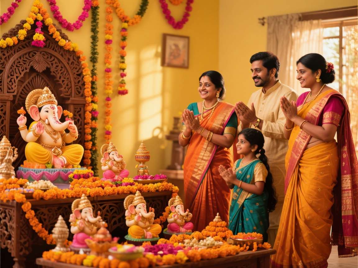 Ganesh Chaturthi Family Set
