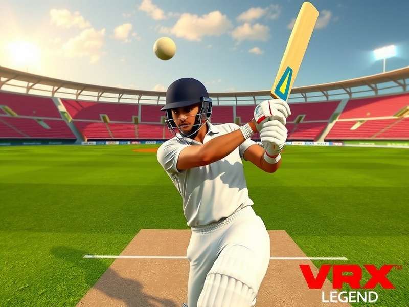 Realistic Bowling Mechanics in VR VR Cricket Legend India bowling action in virtual reality
