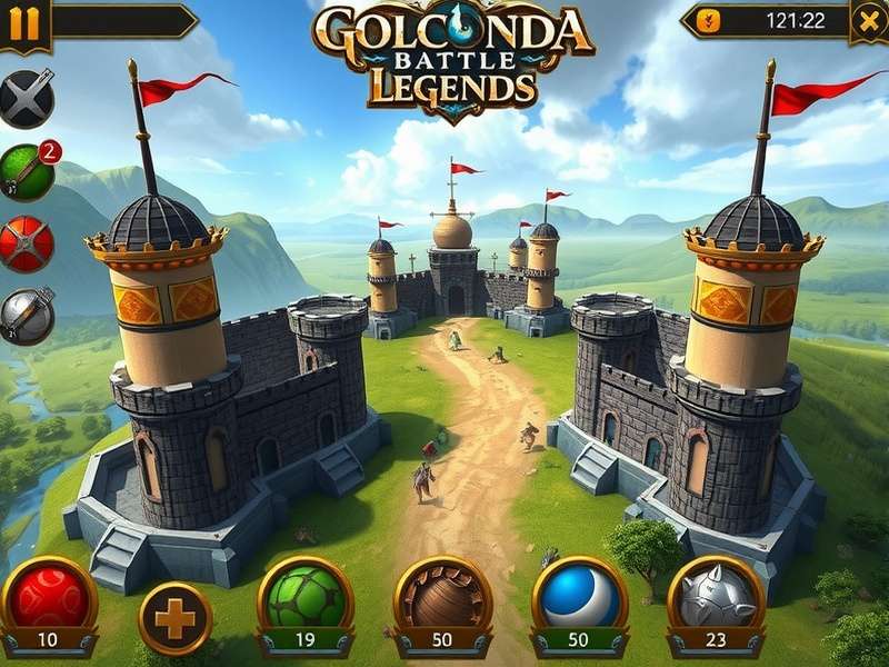 Golconda Battle Legends - Military Formation Tactics Golconda Battle Legends battle formation strategies