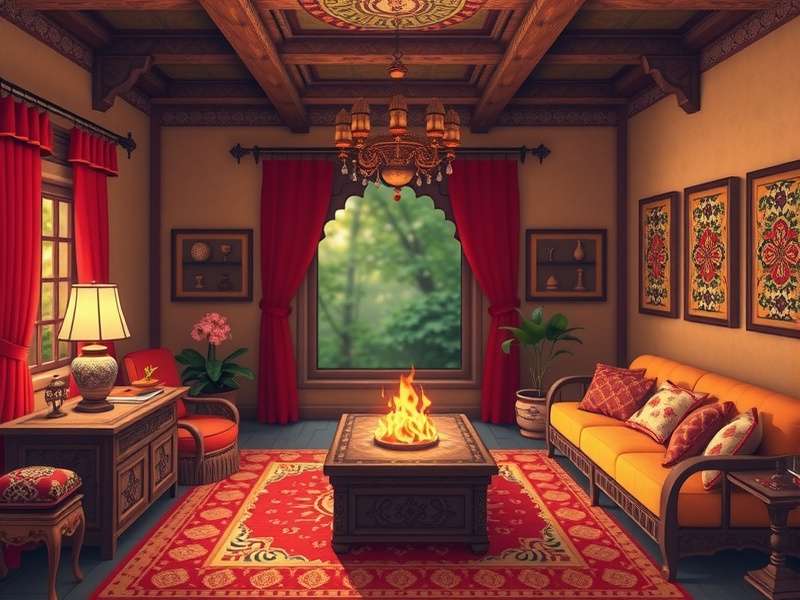 Festival Events in Indian Cozy Residence Indian Cozy Residence cultural festival event screen