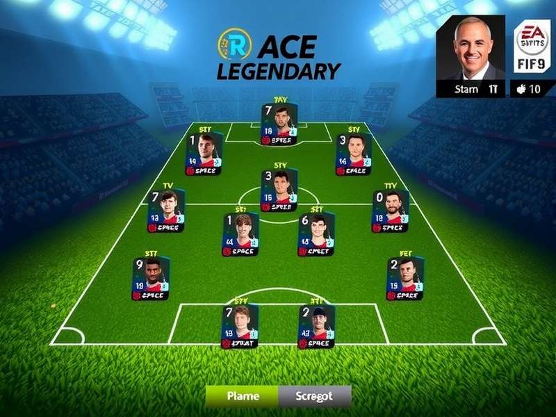 Team Management in RR FIFA Ace Legendary RR FIFA Ace Legendary team management interface