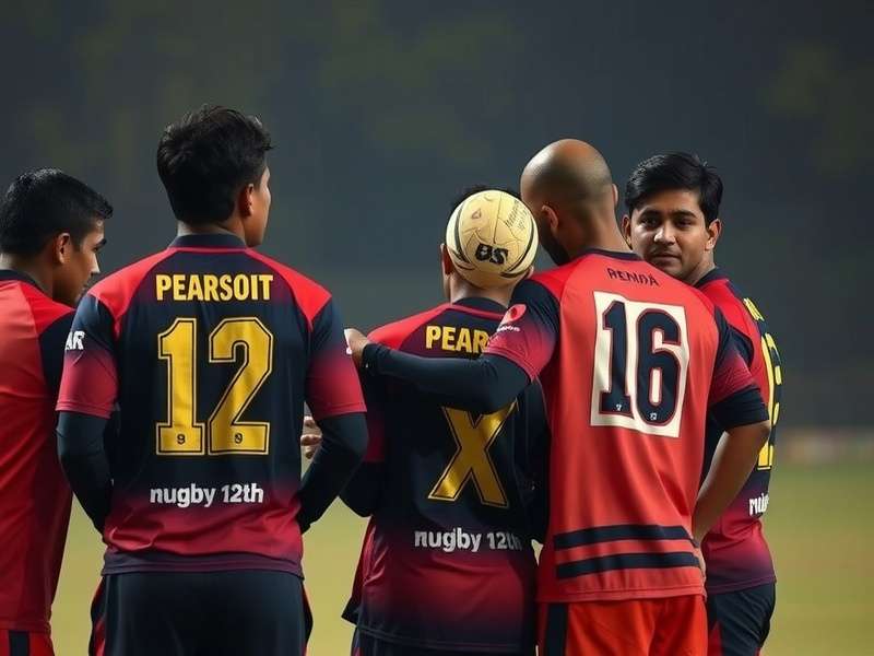 Rugby Aces Delhi Early Training Early days of Rugby Aces Delhi training session