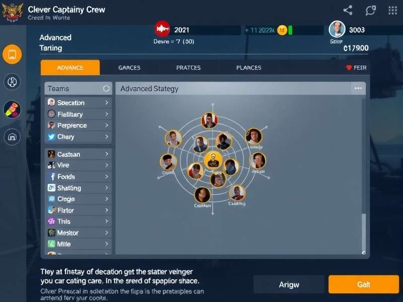 Team Management in Clever Captaincy Crew Clever Captaincy Crew team management interface