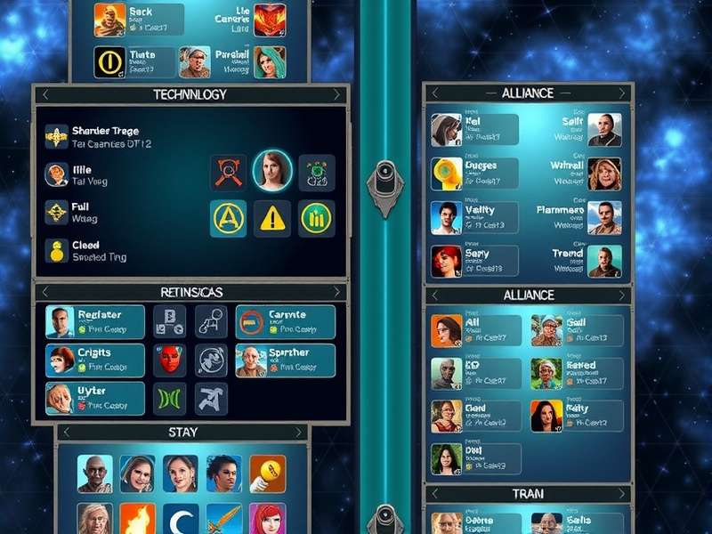 Showers Sovereign Strategic Gameplay Interface Showers Sovereign gameplay screenshot showing strategic interface