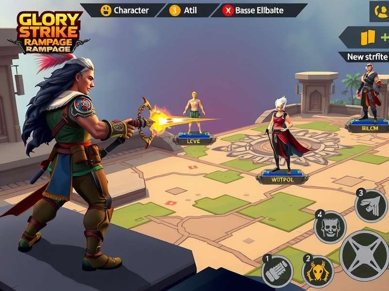 Glory Strike Indian Rampage battle royale map