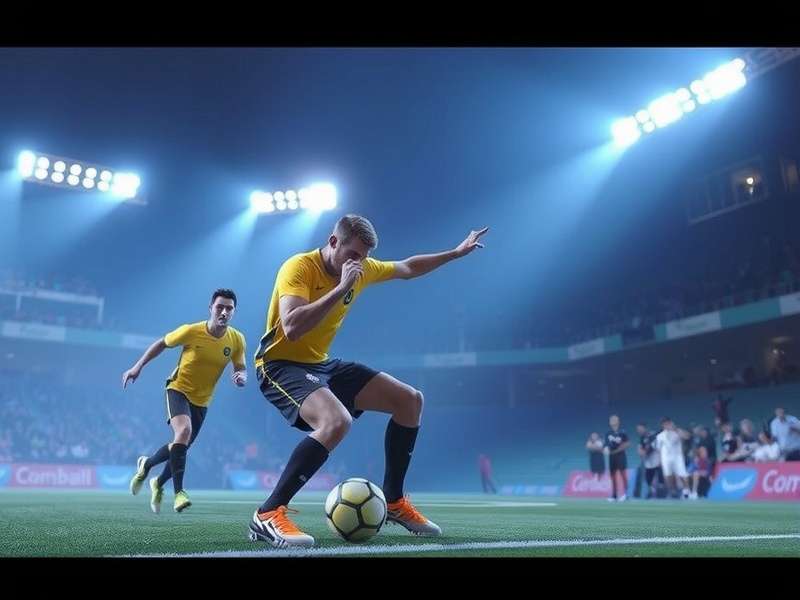 Dynamic action from a Handball Glory Seekers match Handball Glory Seekers gameplay action