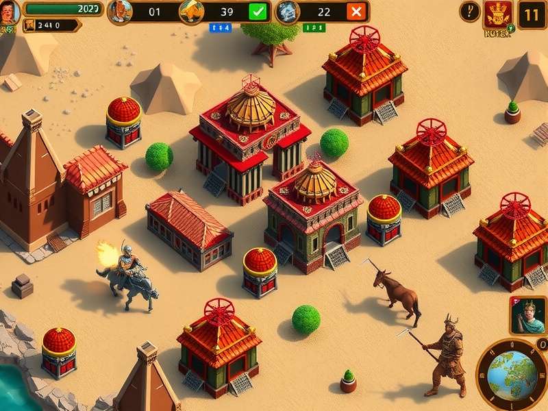 Kebab Realm Dominator Empire Management Kebab Realm Dominator gameplay screenshot showing empire management interface