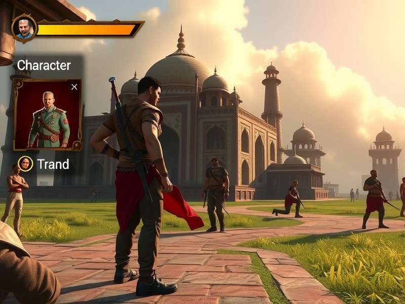 Legendary India Saga Narrative Moment Legendary India Saga story scene showing dramatic narrative moment