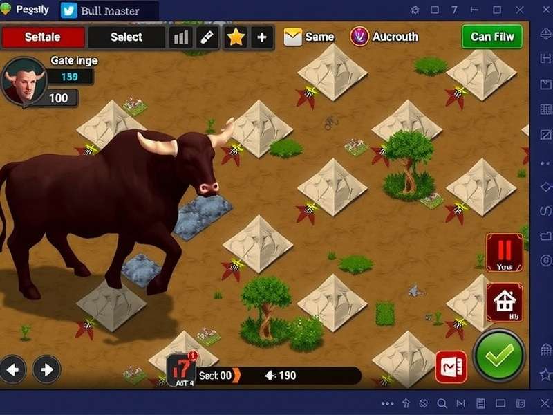 Bull Master Game Interface Bull Master Game Interface