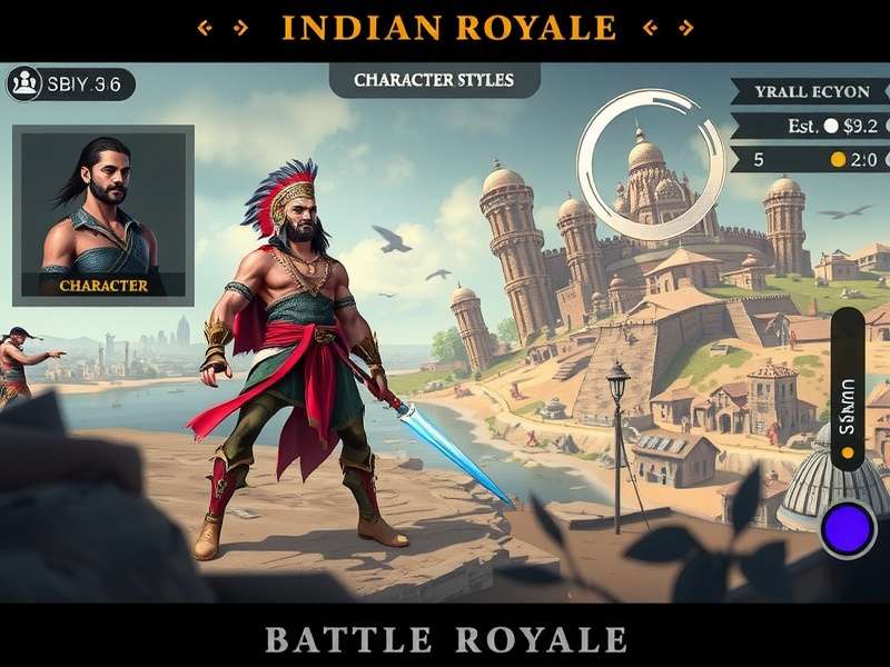 Glory Strike Indian Rampage character selection screen