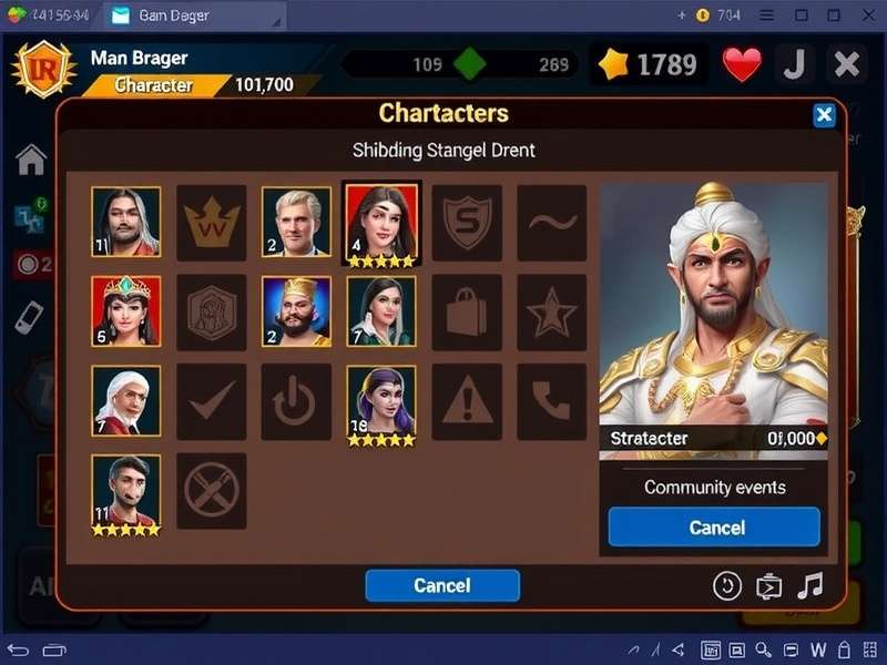 Chennaiyin Ruler Diverse Character Options Chennaiyin Ruler character selection screen