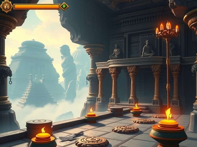 Divine Temple Warrior story cinematic