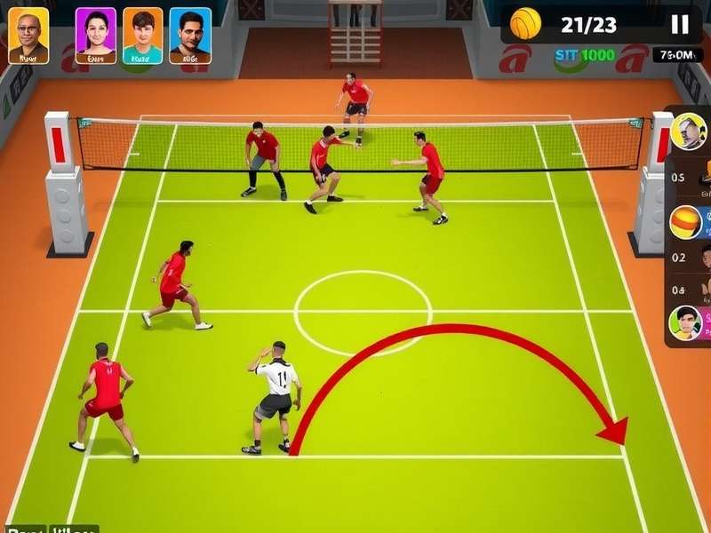 Desi Volley Legends Character Roster Desi Volley Legends character roster showing diverse Indian players