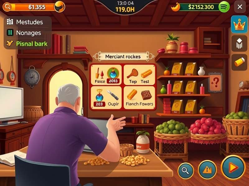 Cumin Aristocrat Journey - Merchant Gameplay Cumin Aristocrat Journey gameplay screenshot showing merchant interface