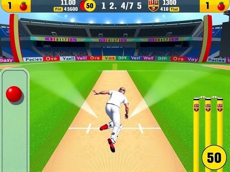 Cricket Fusion Master multiplayer interface and leaderboards