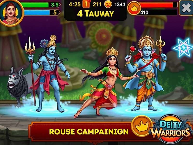 Lakshmi - Goddess of Prosperity Goddess Lakshmi character from Indian Deity Warriors