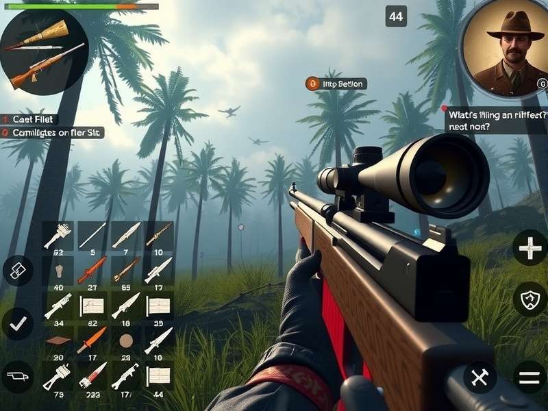 Legendary Rifleman Pro Intense Gameplay Legendary Rifleman Pro gameplay screenshot showing combat action