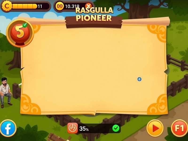 Rasgulla Pioneer Game Interface Rasgulla Pioneer Game Interface