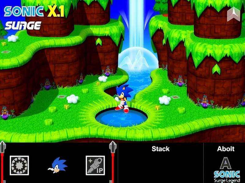 Sonic Surge Legend - Action Gameplay Sonic Surge Legend Gameplay Screenshot