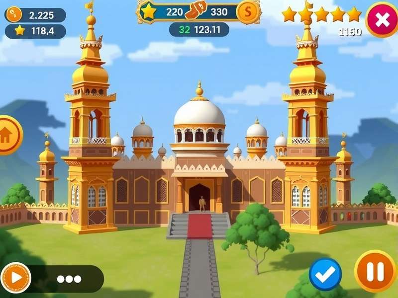 Indian Palace Tycoon Game Screenshot