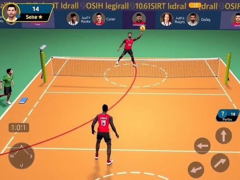 Desi Volley Legends Defensive Formation Desi Volley Legends strategy diagram showing player positions