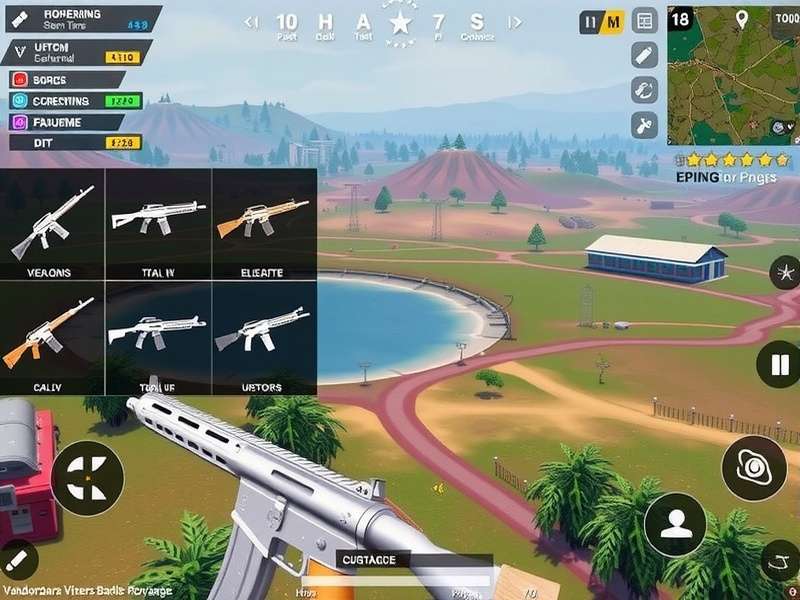 Vadodara Vipers Battle Royale - Diverse Character Roster Vadodara Vipers Battle Royale character selection screen