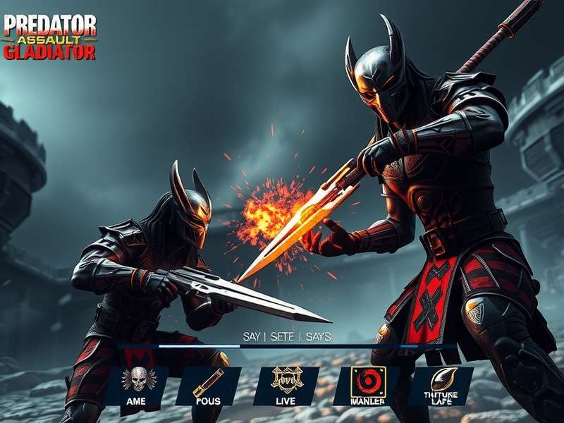 Predator Assault Gladiator advanced combat techniques demonstration