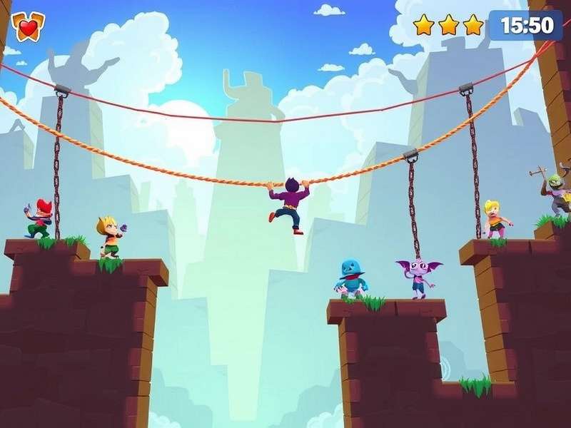 Supreme Swing Star character lineup showing diverse playable characters