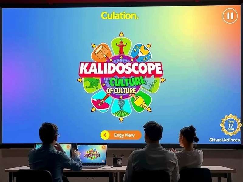 Kaleidoscope Of Culture game interface showing cultural elements