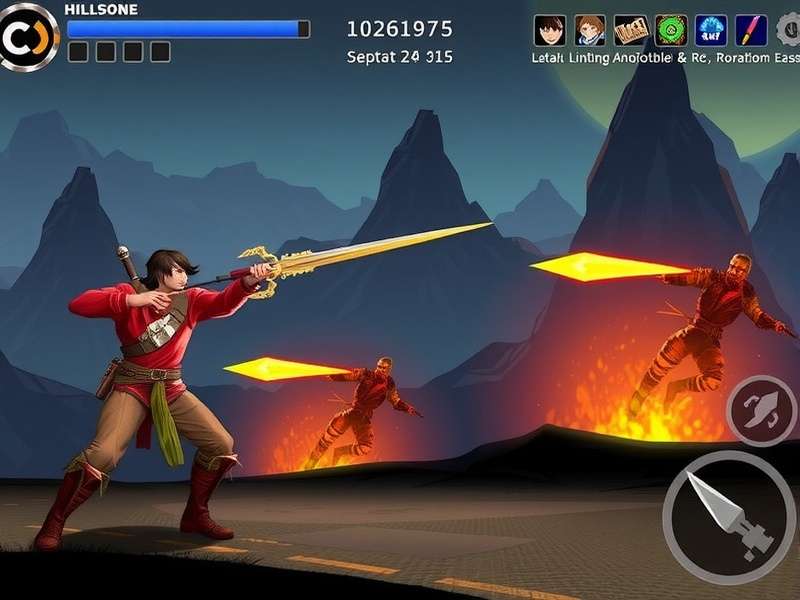 Volcanic Warrior Force gameplay screenshot