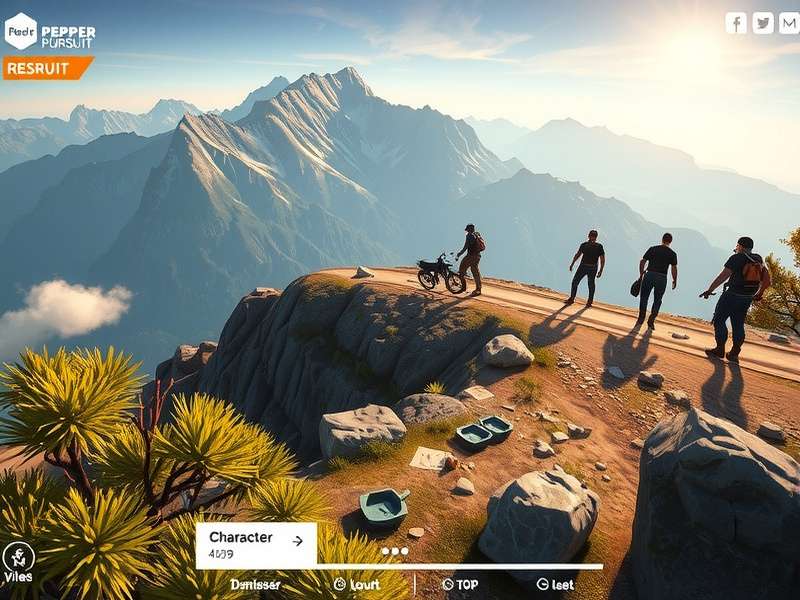 Pepper Peak Pursuit Development Process Development team working on Pepper Peak Pursuit game design