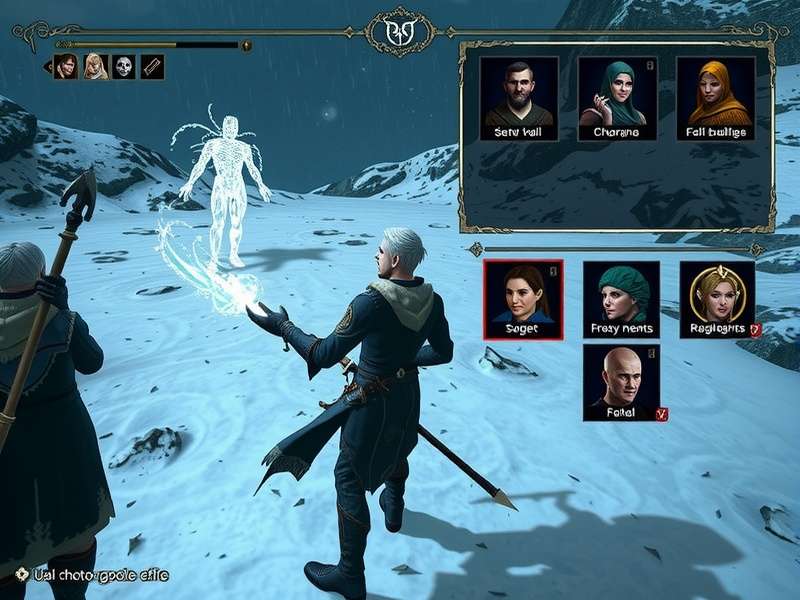 Fennel Warlock Frost Emperor Character Customization Fennel Warlock Frost Emperor character customization interface