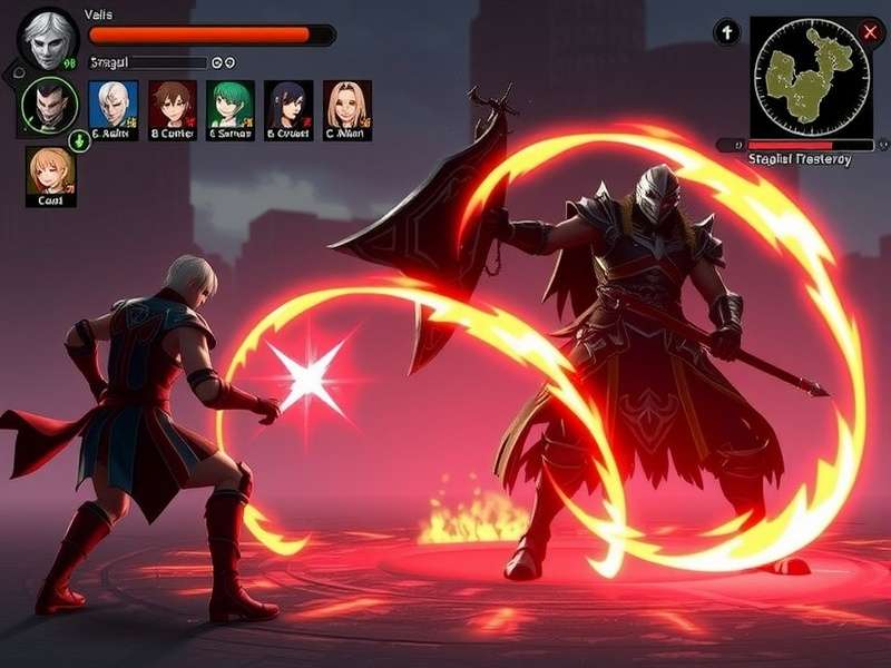 Main Characters of Squall Hammer Crusader Character roster from Squall Hammer Crusader