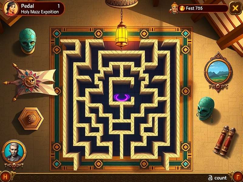 Cultural Elements in Holy Maze Expedition Holy Maze Expedition feature showcase with cultural elements