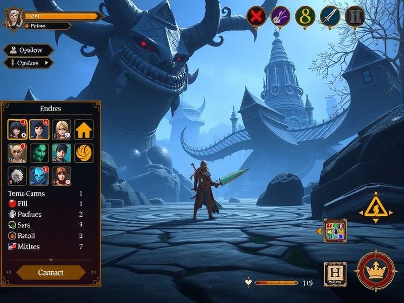 Fennel Grand Heroic Legacy - Mystical Gameplay Environment Fennel Grand Heroic Legacy gameplay screenshot showing character in mystical environment