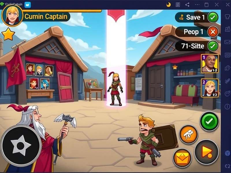 Cumin Captain character selection screen showing diverse roster