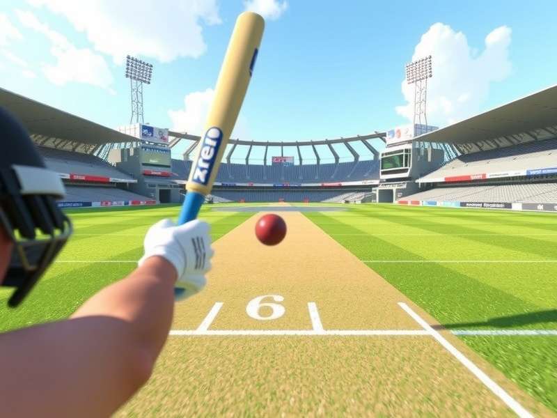 VR Cricket Master Blast fielding perspective