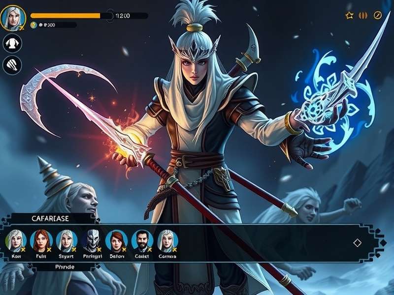 Fennel Warlock Frost Emperor Narrative Moment Fennel Warlock Frost Emperor story scene showing character dialogue