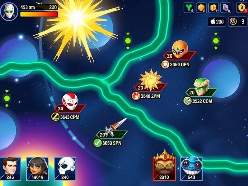 Cosmic Duel Dominators Commander Collection Cosmic Duel Dominators character roster showing different commanders