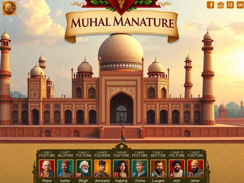 Mughal Valor Venture Historical Character Roster Mughal Valor Venture character roster showing historical figures