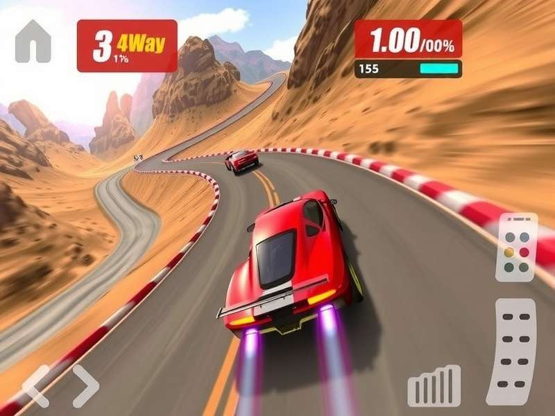 Chilli Speed Master gameplay screenshot showing high-speed racing action