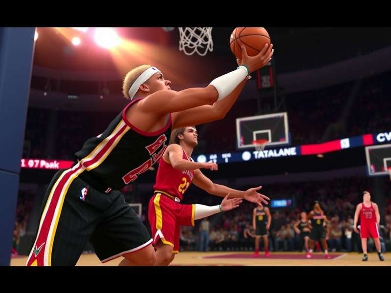 NBA 2K25 Block Warriors Visuals NBA 2K25 Block Warriors visual graphics