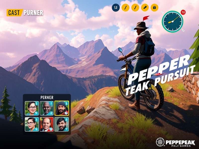 Pepper Peak Pursuit Character Roster Pepper Peak Pursuit character selection screen showing diverse avatars