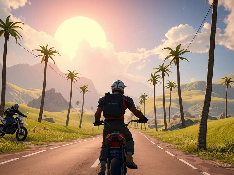 Triumph Trek Multiplayer Mode Triumph Trek multiplayer cooperative gameplay scene