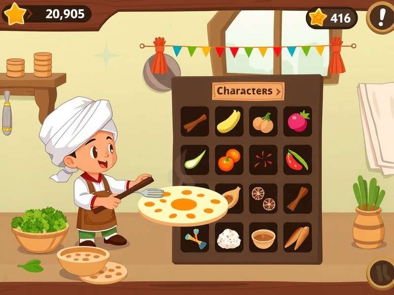 Naan Quest Dominator Cooking Interface Naan Quest Dominator cooking interface showing various ingredients