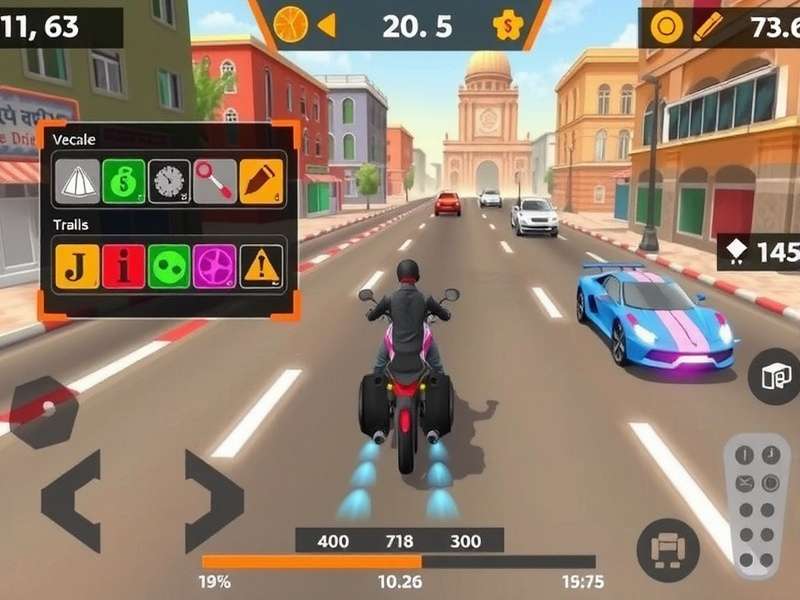 Customizing vehicles in Jabalpur Quick Dash Vehicle customization screen in Jabalpur Quick Dash