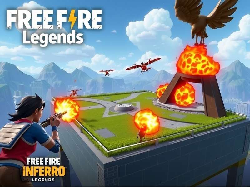 Strategic positioning in Free Fire Inferno Legends Free Fire Inferno Legends map strategy