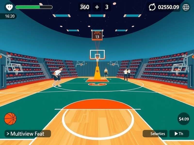 Basket Bounce VR Multiplayer Competition Basket Bounce VR multiplayer competition mode