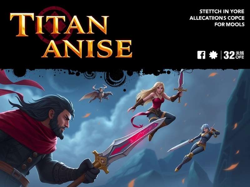 Titan Anise Rise - Epic Adventure Game Titan Anise Rise game banner showing characters and action scenes