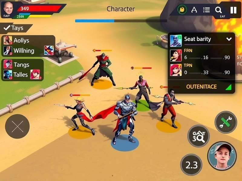 Goa Elite Blitz Character Progression System Goa Elite Blitz character customization and progression interface